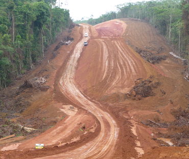 Deforestación de la selva amazónica de Brasil