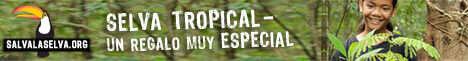 Banner: Selva tropical - un regalo muy especial