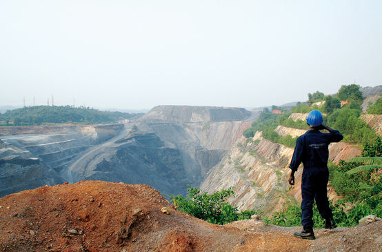 Mina de oro en Ghana