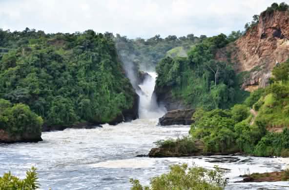 Vista de las Cataratas Murchinson, Uganda