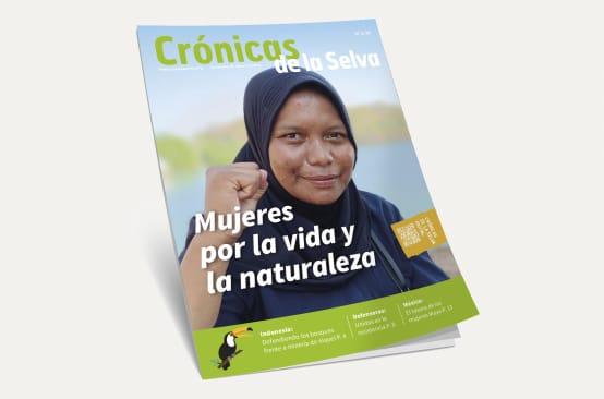 Portada en vista 3D de la revista Crónicas de la Selva 1/24