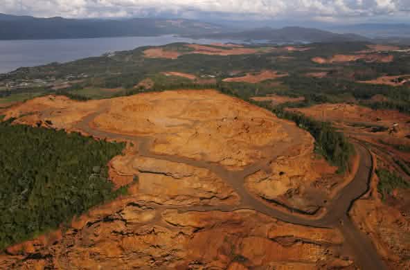 Mina de PT Vale Indonesia en Sulawesi Sur