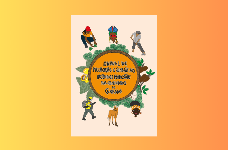Portada del "Manual de Prevención y Combate de los Incendios Forestales de las Comunidades del Cerrado"