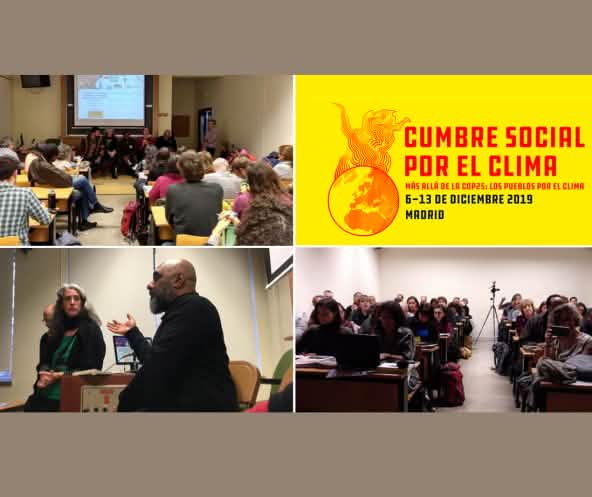 Debate en Madrid - Cumbre social clima