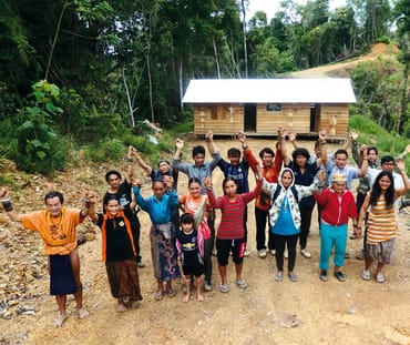 Bloqueo de los indígenas Penan