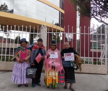 Mujeres denuncian que proyectos extractivos generan violencia