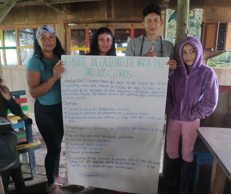 Formándose como guardabosques Curso para guardabosques comunitarios en Los Cedros