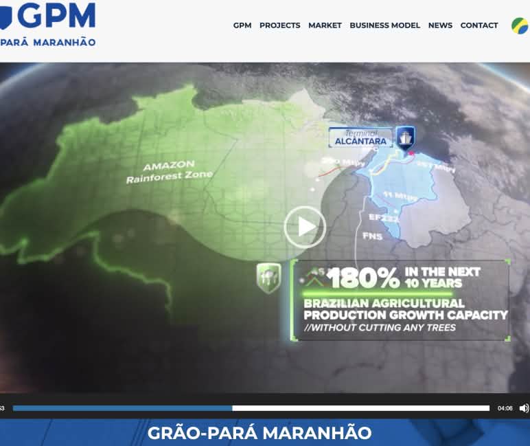 Captura de pantalla de un video de promoción del proyecto