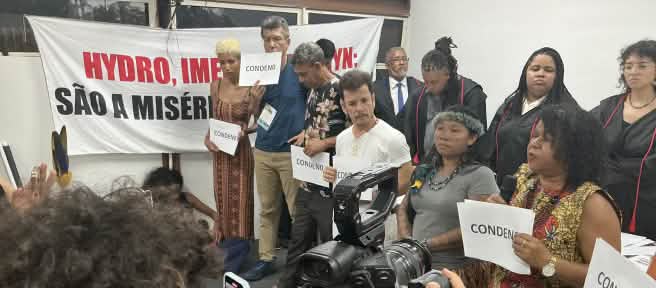 Jurado del Tribunal Popular en contra de las mineras Vale, Belo Sun, Imerys e Hydro