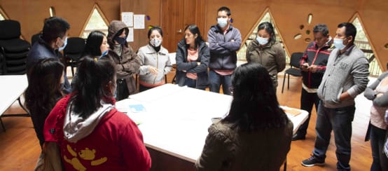 Encuentro de la Red Mesoamericana Frente a la Palma Aceitera en Chiapas, México, entre el 3 y el 6 de Octubre 2021