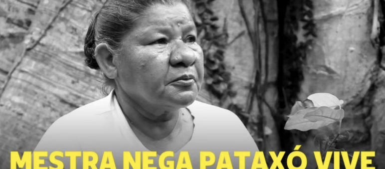 Fátima Muniz Pataxó, conocida como Nega Pataxó