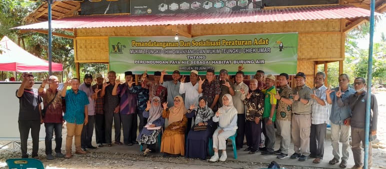 Foto de grupo de Aceh Wetland Foundation en Indonesia