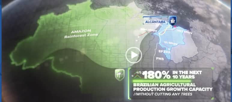 Captura de pantalla de un video de promoción del proyecto