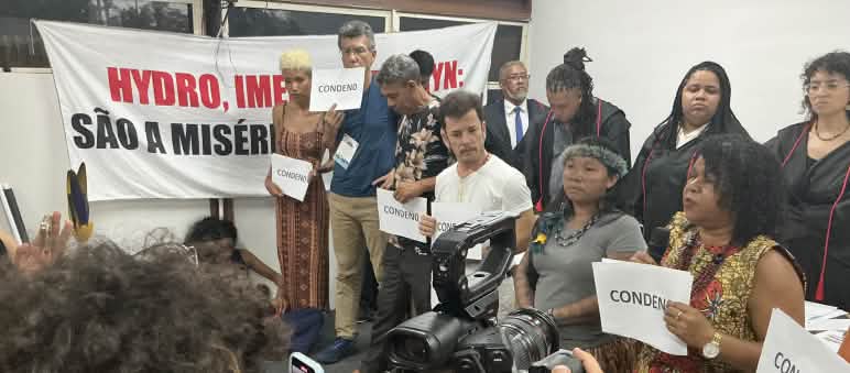 Jurado del Tribunal Popular en contra de las mineras Vale, Belo Sun, Imerys e Hydro