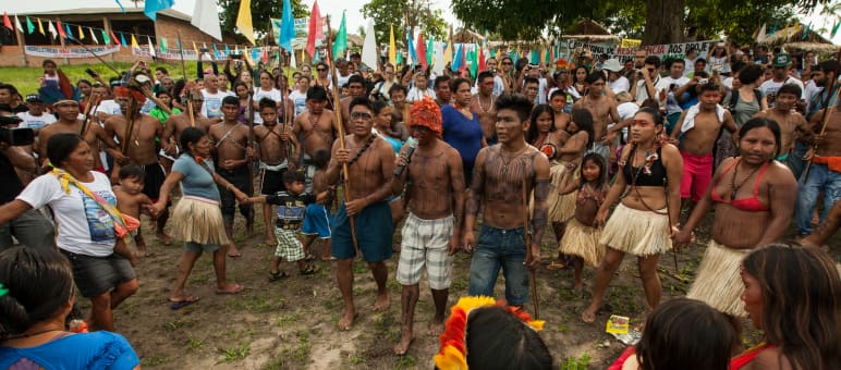 Los Mundurukú defendiendo su territorio por todos los medios