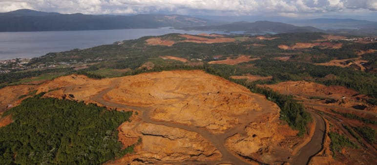 Mina de PT Vale Indonesia en Sulawesi Sur