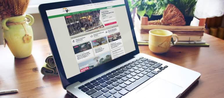 Página web renovada