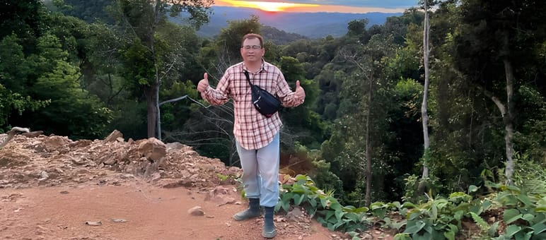Nuestro aliado Matek Geram ayudando a salvar la selva Ecologista en Malasia: Matek Geram