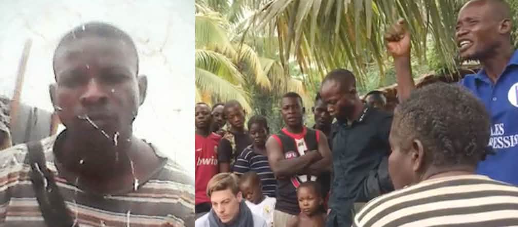 Joël  Imbangola Lunea, miembro de la organización RIAO-RDC, recientemente asesinado