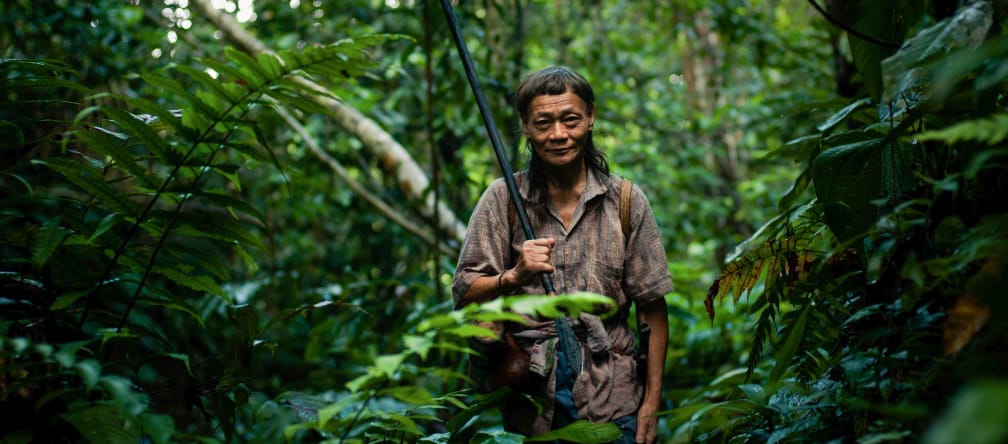 Indígena Penan en Sarawak Penan in Sarawak