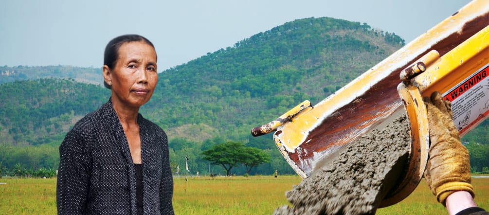 La destrucción de la selva por parte de las fábricas de cemento afecta a muchas personas