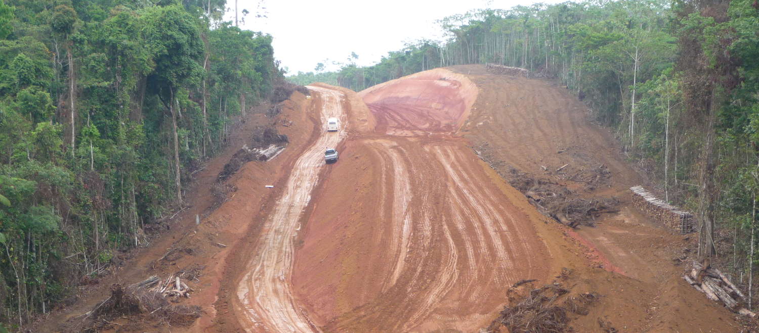 Deforestación de la selva amazónica de Brasil