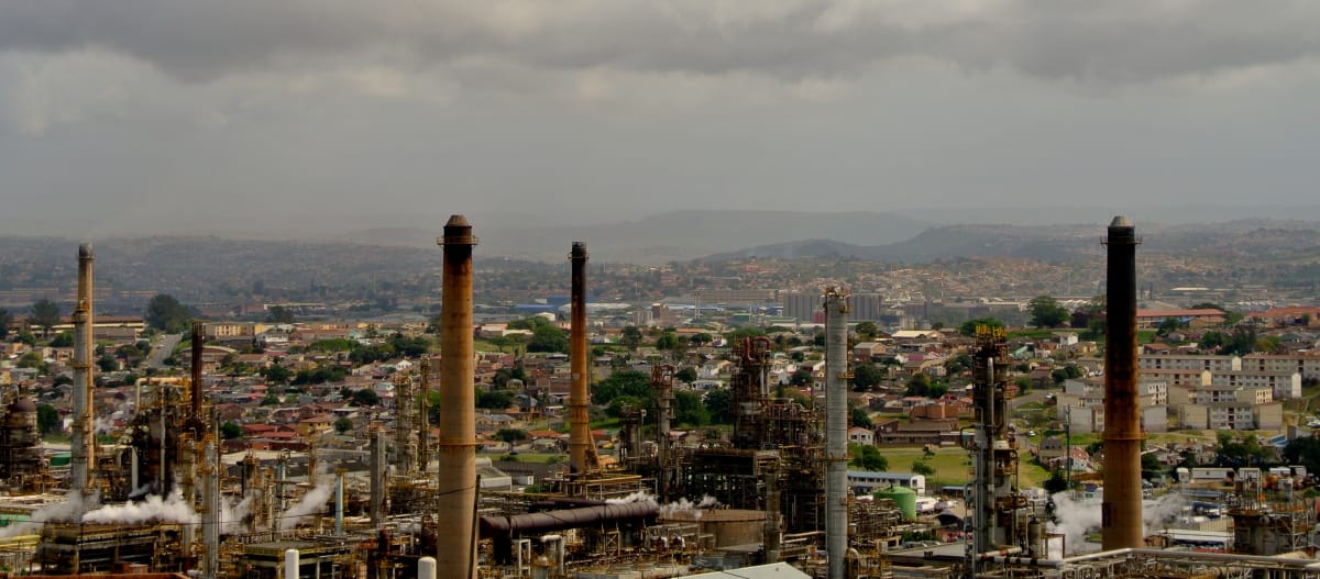 Contaminación en Durban