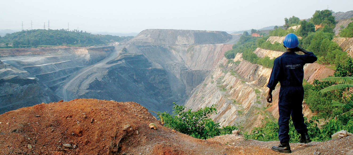 Mina de oro en Ghana