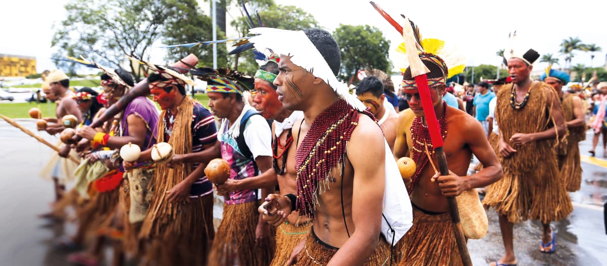 Indígenas defienden sus derechos territoriales en Brasil