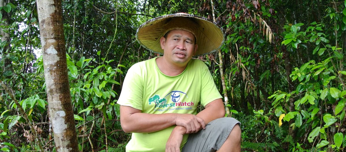 El ecologista Matek Geram defiende los derechos del pueblo indígena Iban en Sarawak, Malasia