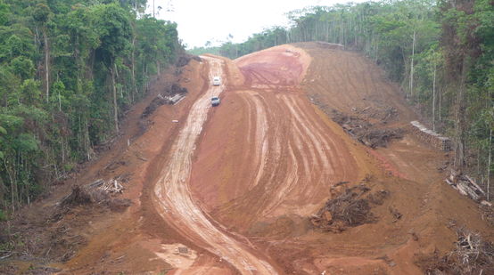 Deforestación de la selva amazónica de Brasil