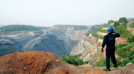 Mina de oro en Ghana