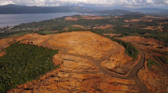 Mina de PT Vale Indonesia en Sulawesi Sur