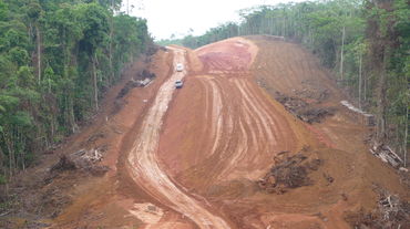 Deforestación de la selva amazónica de Brasil