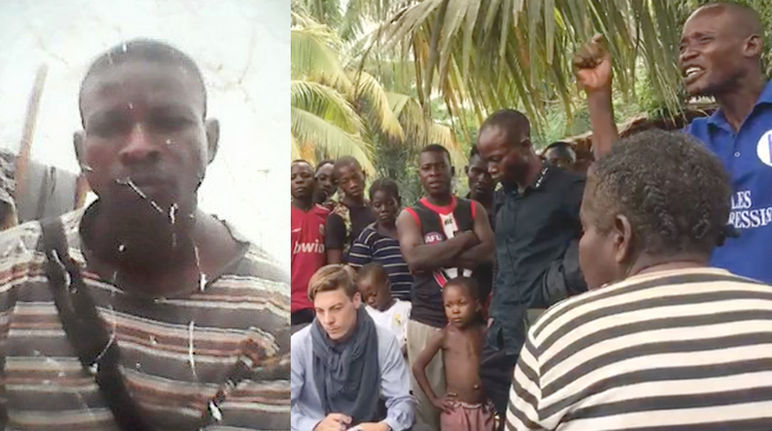 Joël  Imbangola Lunea, miembro de la organización RIAO-RDC, recientemente asesinado