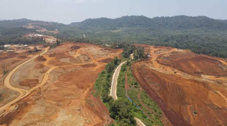 Deforestación y desplazamiento - todo para la minería de níquel en Sulawesi Central Extracción de níquel en Sulawesi Central