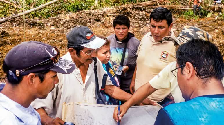 Compra de selvas en Tamshiyaku, Perú