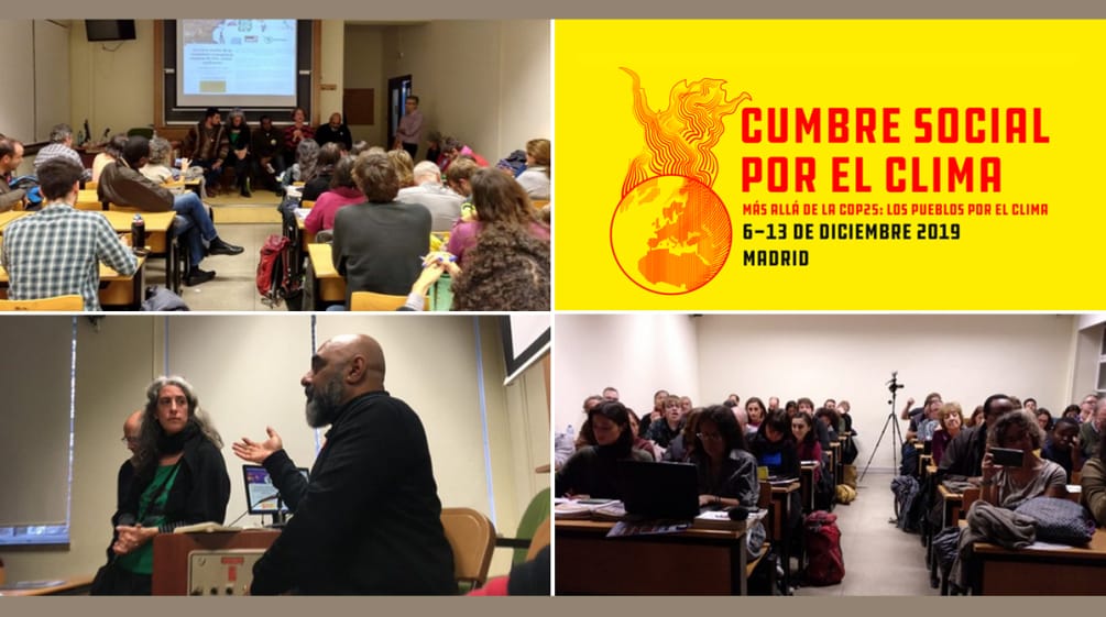 Debate en Madrid - Cumbre social clima