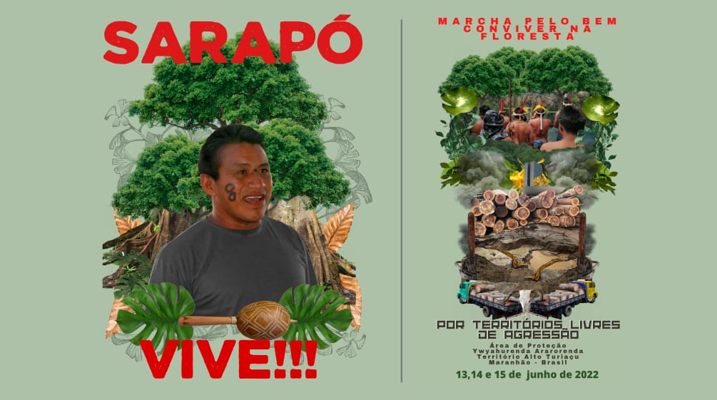 Collage Ka'apor + Sarapo vive