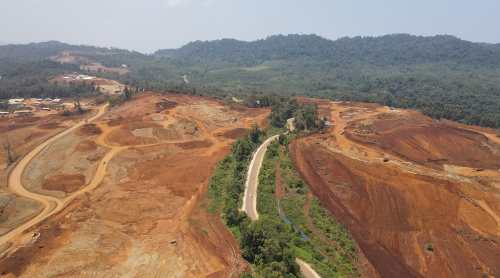 Extracción de níquel en Sulawesi Central