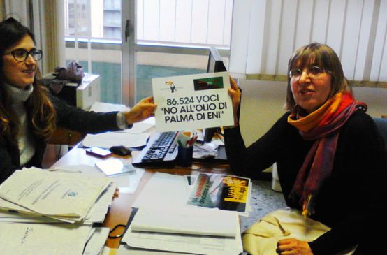 86.578 firmas contra la central a aceite de palma de ENI