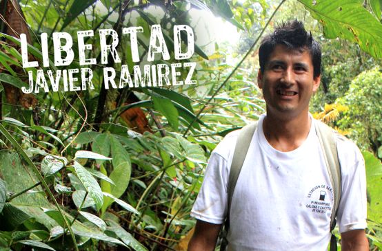 Javier Ramírez en Intag, Cotacachi, Imbabura, Ecuador