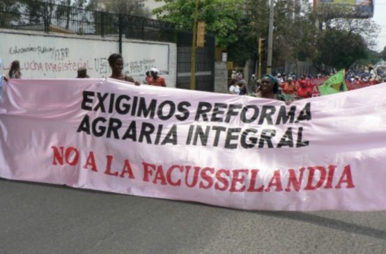 Protesta campesina en Honduras