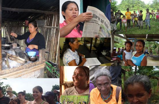Mujeres del Chocó colombiano