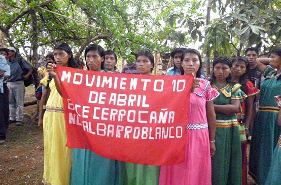 Protesta Ngäbe Buglé en Panama