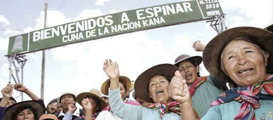Mujeres peruanas se manifiestan