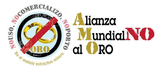 Logo de la Alianza Mundial NO al Oro