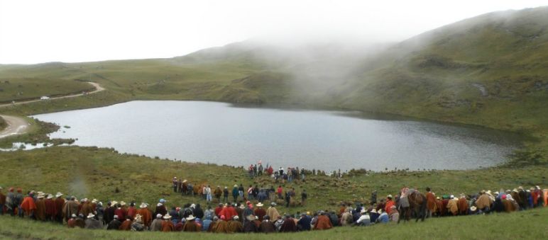 Todos contra el proyecto minero Conga Yanacocha
