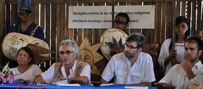 CIDH en Sarayaku