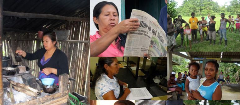 Defendiendo el territorio en Colombia Mujeres del Chocó colombiano